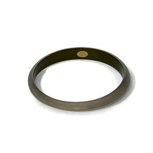 ♥️💕Alexis Bittar💕♥️Skinny Lucite Tapered Bangle Bracelet Grey Gold